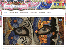 Tablet Screenshot of amazinggracemosaics.com
